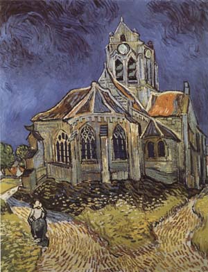 The Church at Auvers-sur-Oise (mk09)